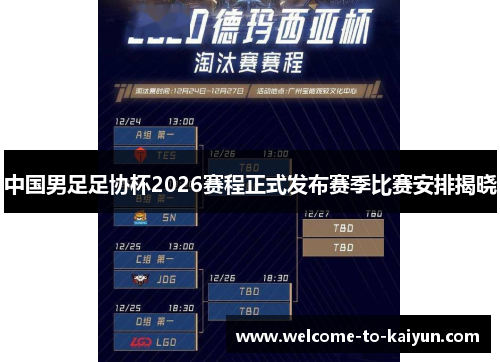 中国男足足协杯2026赛程正式发布赛季比赛安排揭晓